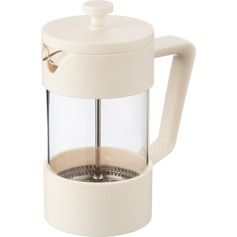 Изображение товара Френч-пресс Комус Ареналь 600 мл для кофе и чая стекло нержавейка пластиковый корпус