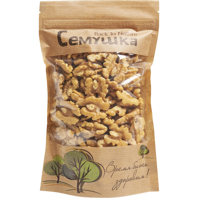 Изображение товара Грецкий орех Семушка очищенный 200 г - полезный и вкусный продукт