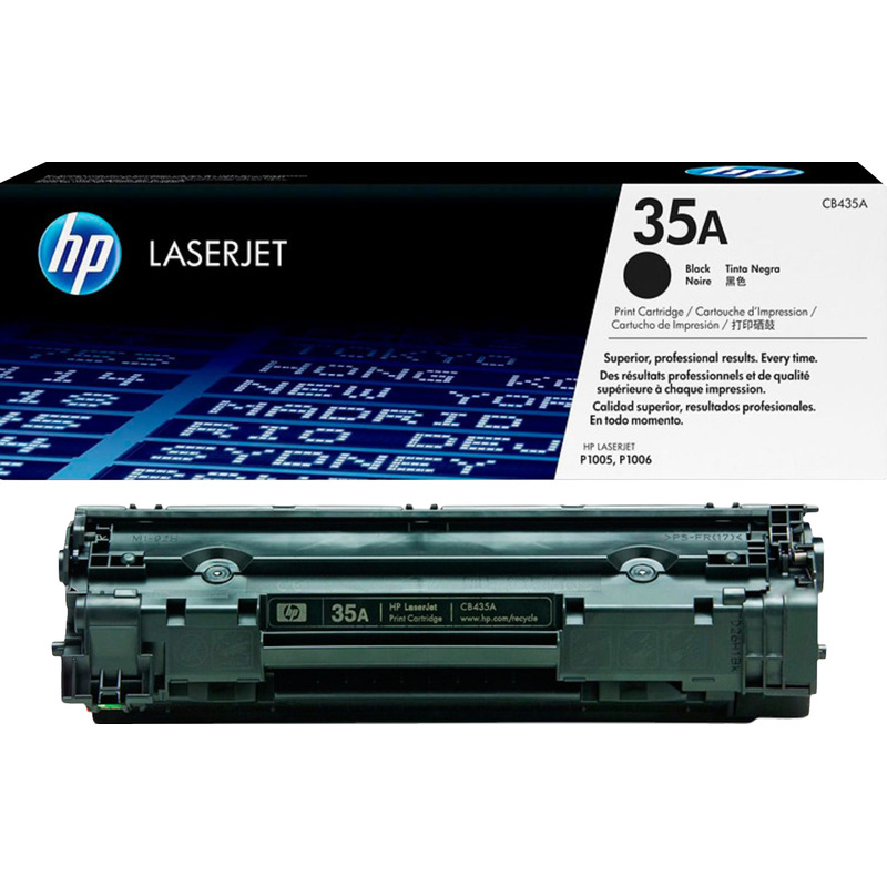 Изображение товара Картридж лазерный HP 35A CB435A черный оригинальный