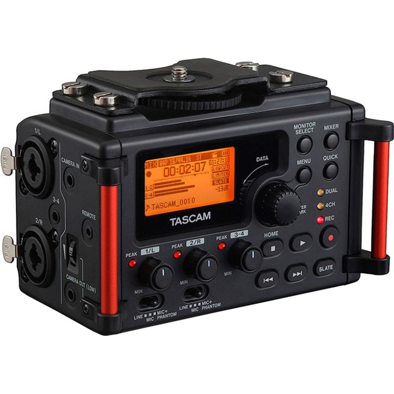 Изображение товара Рекордер Tascam DR-60DMK2 для профессиональной звуковой записи высокого качества