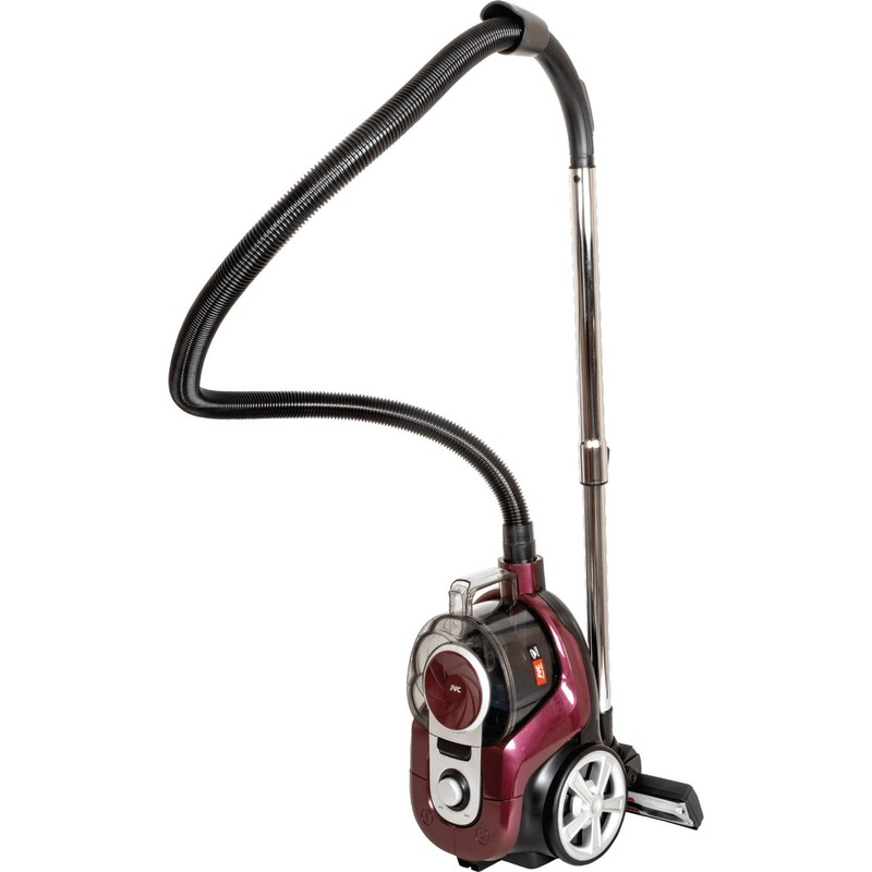 Изображение товара Пылесос JVC JH-VC431 мощность 360 Вт контейнер HEPA цвет красный