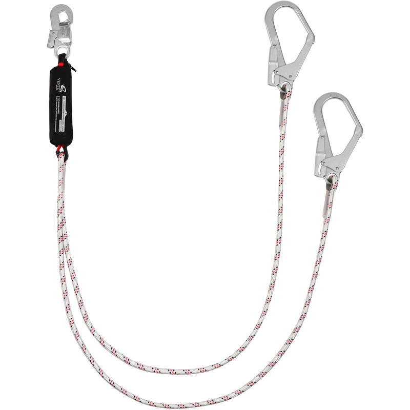 Изображение товара Строп страховочный канатный Vento двойной с амортизатором vnt aB22