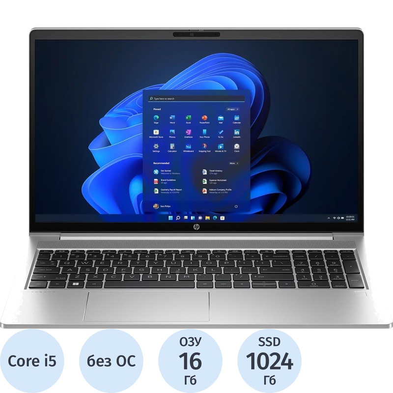 Изображение товара Ноутбук HP ProBook 450 G10 15.6 IPS Windows на выбор