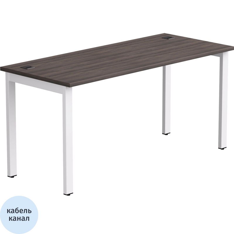 Изображение товара Стол прямой EVO 254S008DK9003 (дуб пасадена, 1580х670х755 мм)