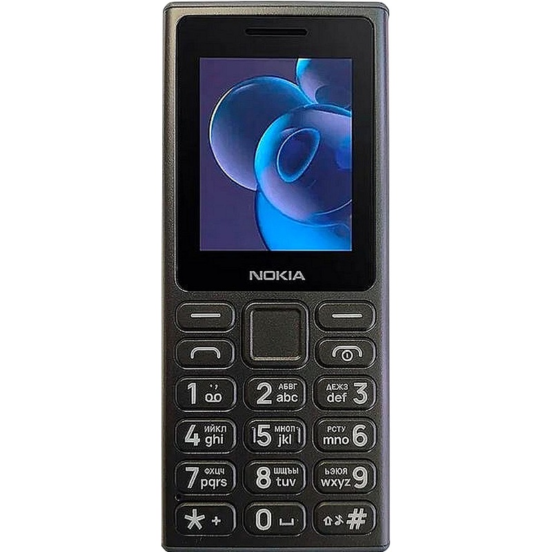 Изображение товара Мобильный телефон Nokia 125 TA-1655 DS черный с FM-радио и двумя SIM-картами