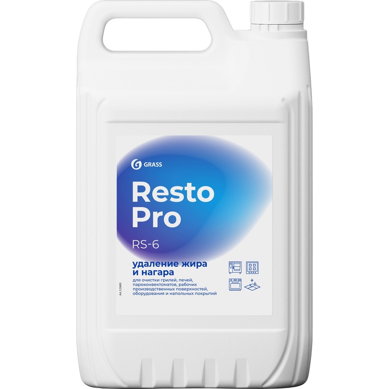Изображение товара Чистящее средство для удаления жира и нагара Grass Resto Pro RS-6 5 л (концентрат)