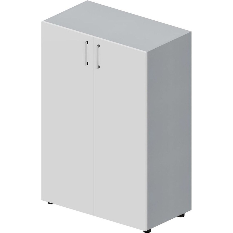Изображение товара Шкаф для документов Artwood EMMS562TIBL (титан/белый, 800х440х1180 мм)