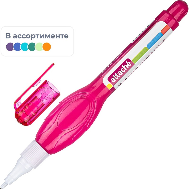 Корректирующий карандаш Attache 5 мл (быстросохнущая основа) – купить ...