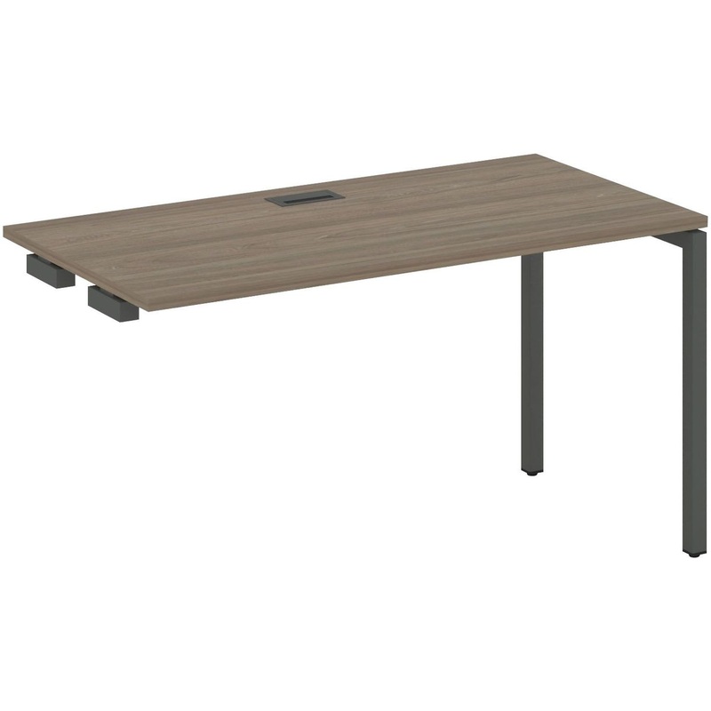 Изображение товара Стол-приставка SN-4P.OPRS-024 из ЛДСП и металла в благородных цветах