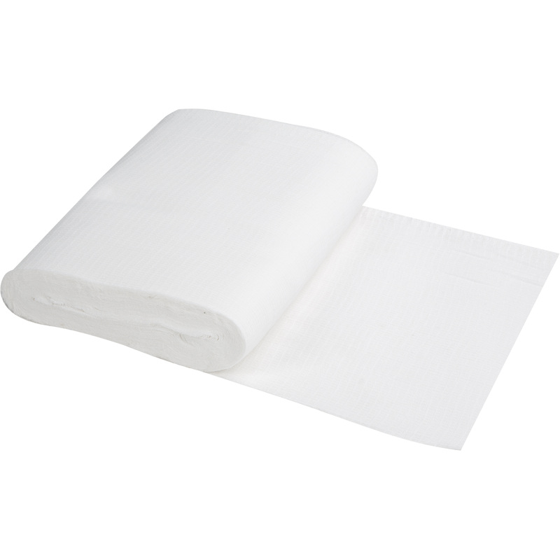 Изображение товара Техническое вафельное полотное 40 см 50 м 110 г/кв.м отбелённое для уборки и полировки