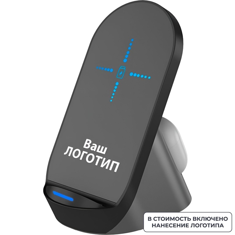 Изображение товара Зарядное устройство беспроводное Portobello Duo для двух гаджетов