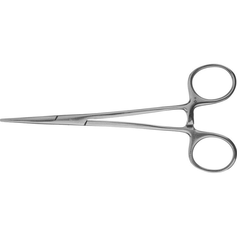 Изображение товара Зажим кровоостанавливающий зубчатый прямой № 1 160 мм для хирургии