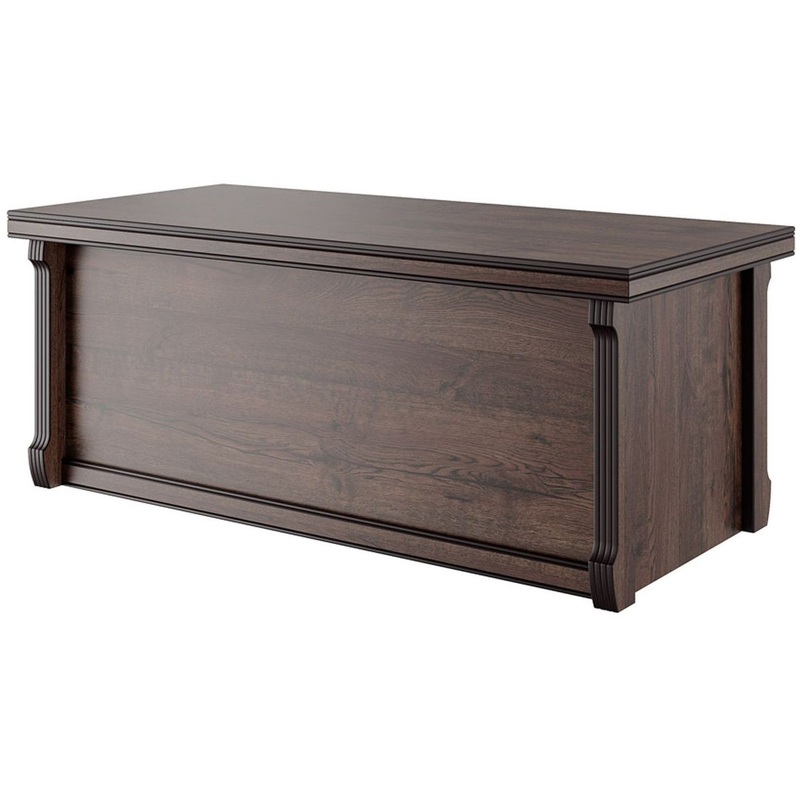 Изображение товара Стол руководителя прямой Bern BRN8610204 дуб апрельский 1900х900х760 мм