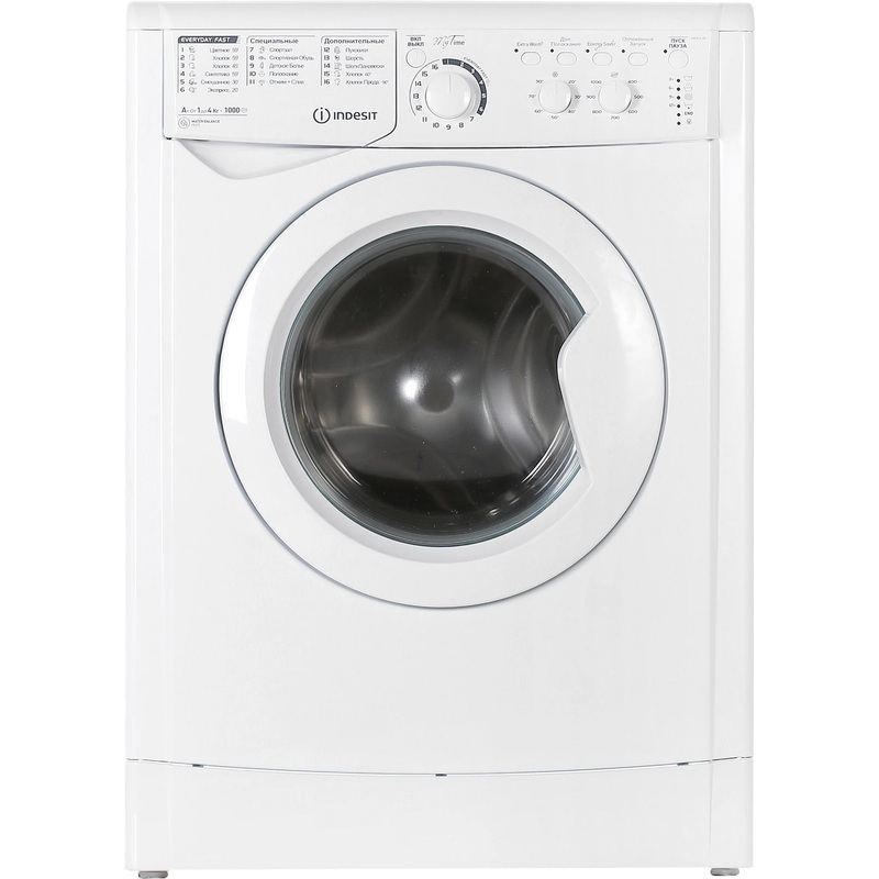 Изображение товара Стиральная машина Indesit EWUC 4105 CIS с фронтальной загрузкой 4 кг