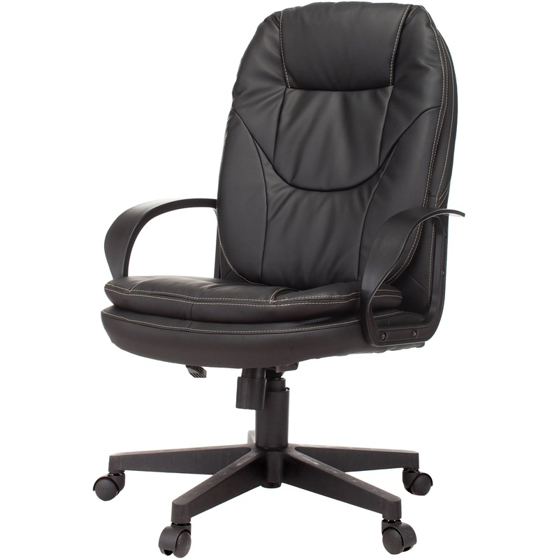 Изображение товара Кресло для руководителя Бюрократ CH868LT из экокожи черное с регулировкой высоты