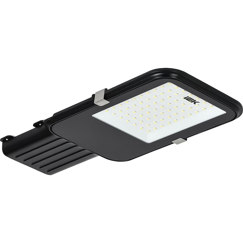 Изображение товара Светильник уличный светодиодный консольный IEK 50 Вт/LED 5000 К 5000 Лм IP65 чёрный (LDKU1-1013-050-5000-K03) Изображение товара Светильник уличный светодиодный консольный IEK 50 Вт/LED 5000 К 5000 Лм IP65 чёрный (LDKU1-1013-050-5000-K03)