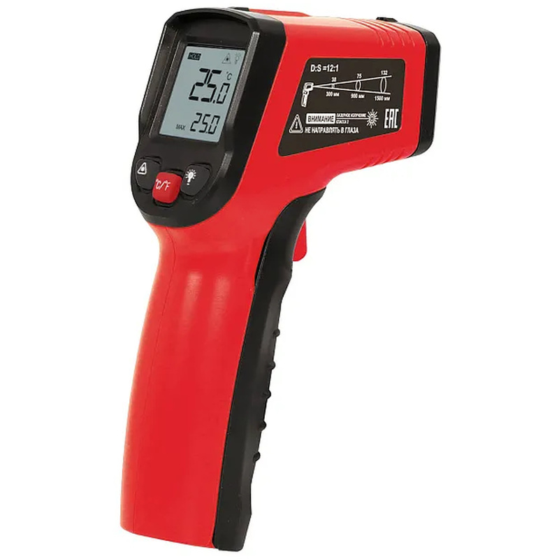 Изображение товара Пирометр RGK PL-7 с поверкой - точное бесконтактное измерение температуры
