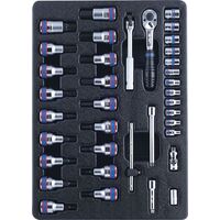 Набор головок Torx King Tony 1/4" 37 предметов (9-7537MR)