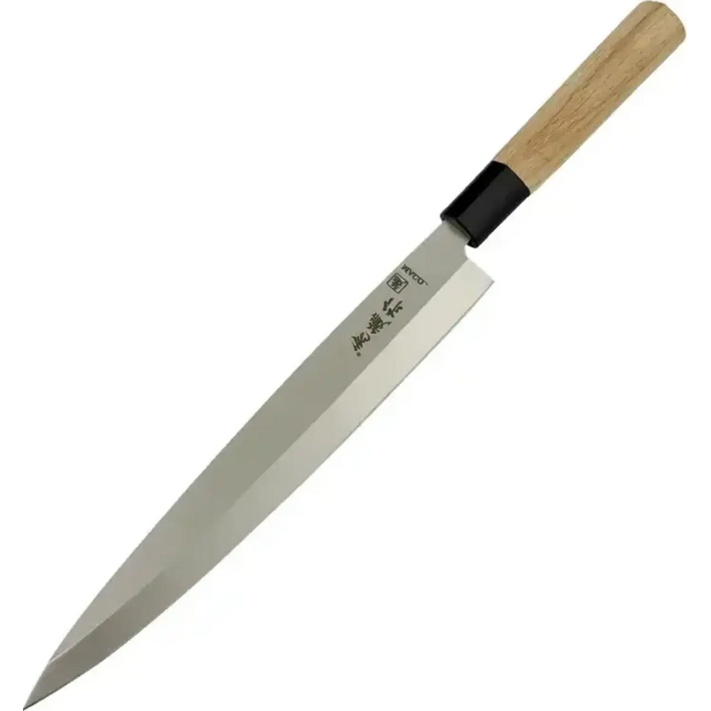 Изображение товара Нож кухонный Maco для сашими 24 см нержавеющая сталь дерево ручка