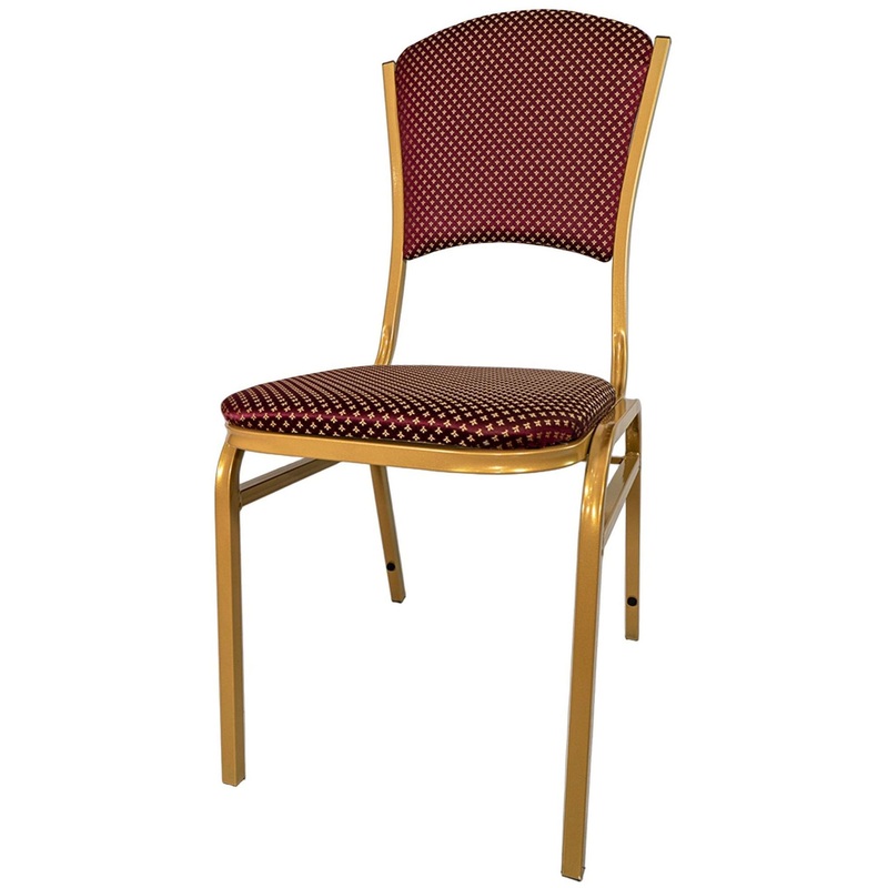 Изображение товара Стул обеденный Корона M.028 корона бордо (ткань, металл)