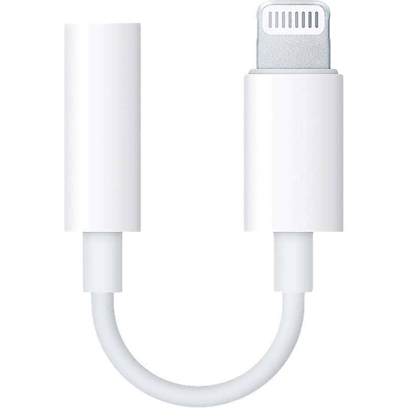 Изображение товара Кабель Apple 3.5 mm Jack Lightning 0.3 м белый MMX62ZM/A