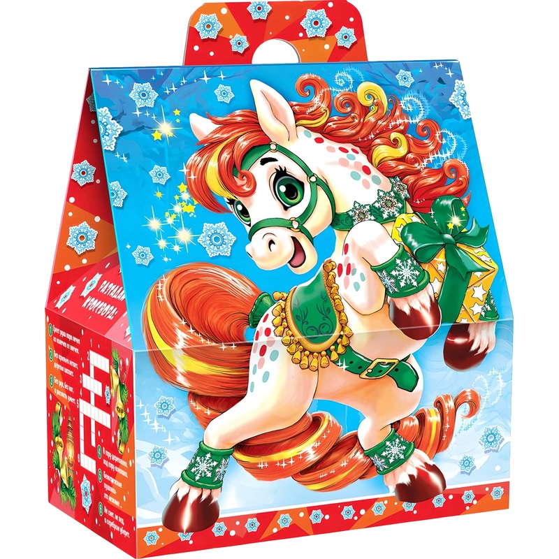 Изображение товара Новогодний сладкий подарок Азбука Праздника Яркий восторг 700 г