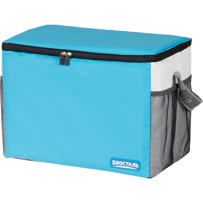 Изображение товара Термосумка Biostal Дискавери 25 л 39х27х29 см голубая