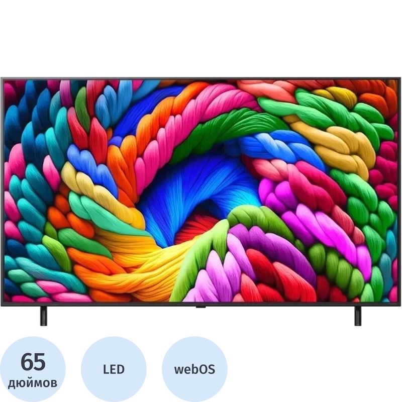 Изображение товара Телевизор LG 65NANO90A6B.ARUG 65 дюймов Ultra HD 4K NanoCell Smart TV