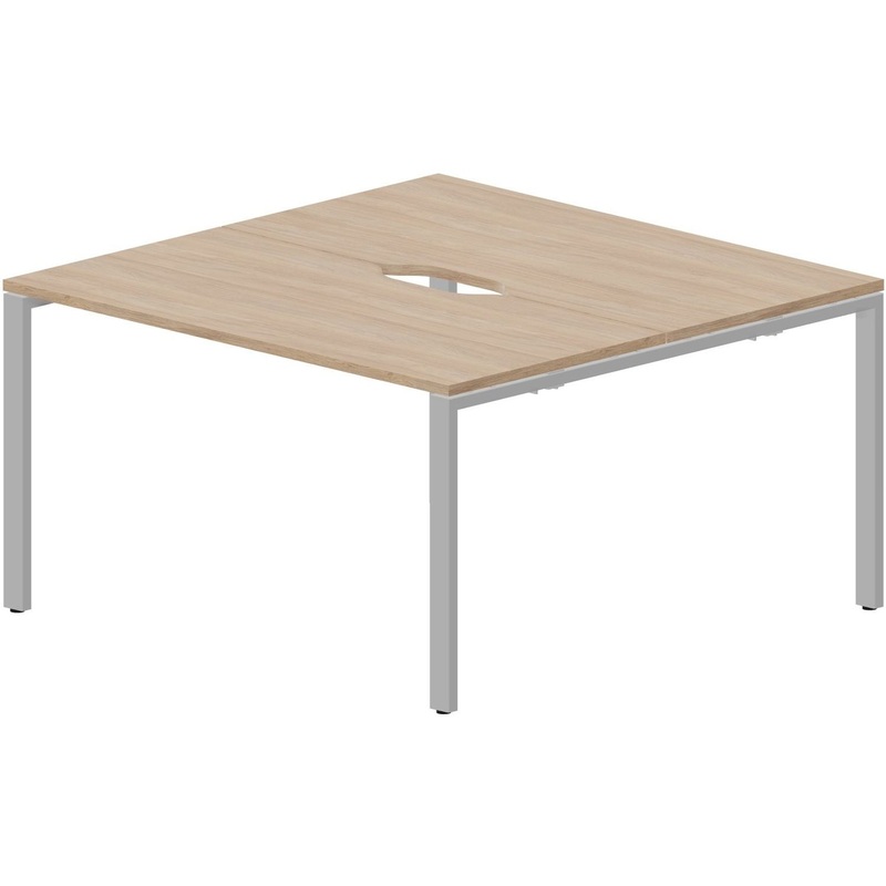 Изображение товара Письменный стол Strike STN2TV147OWAL дуб светлый 1380х680х750 мм для офиса и дома