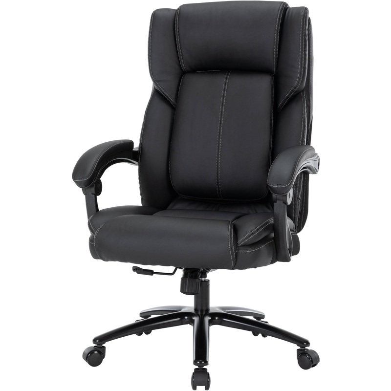 Изображение товара Офисное кресло для руководителя Chairman CH415 черное из экокожи
