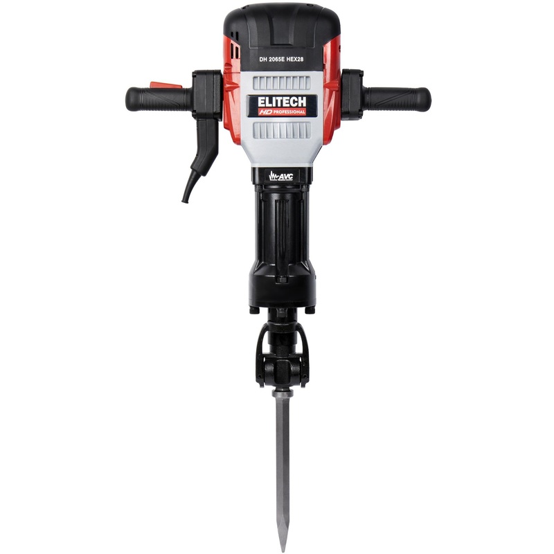Изображение товара Профессиональный отбойный молоток Elitech HD DH 2065E 2000 Вт 65 Дж для тяжелых работ