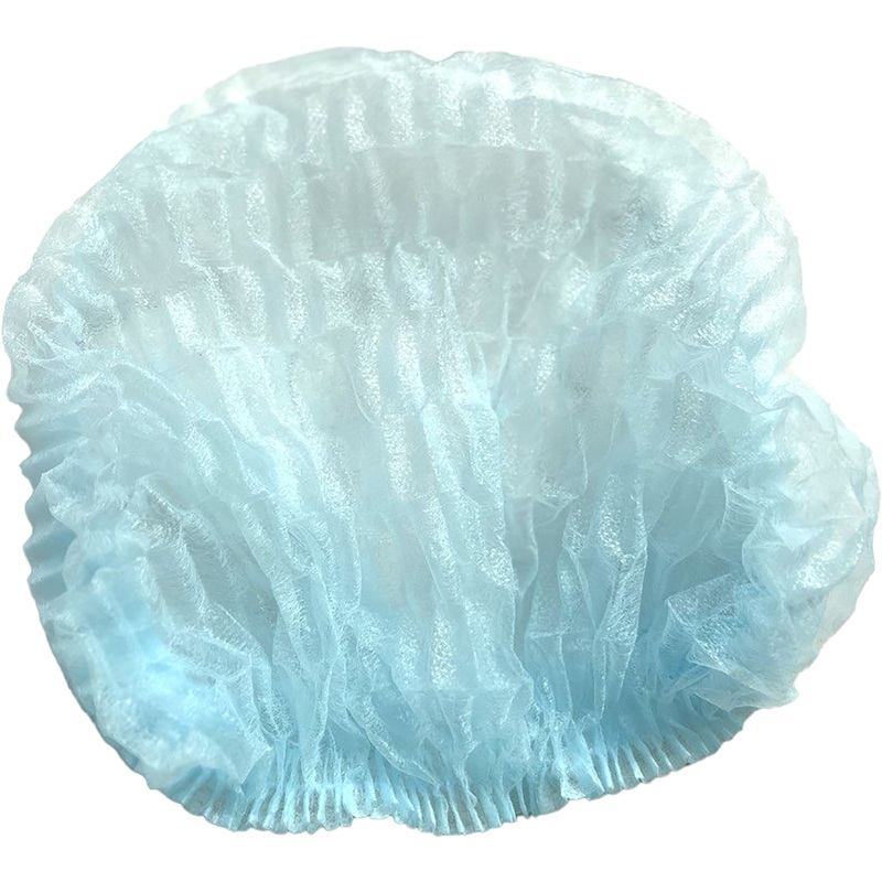 Изображение товара Одноразовая голубая шапочка Шарлотта Unite для гигиены и фиксации волос