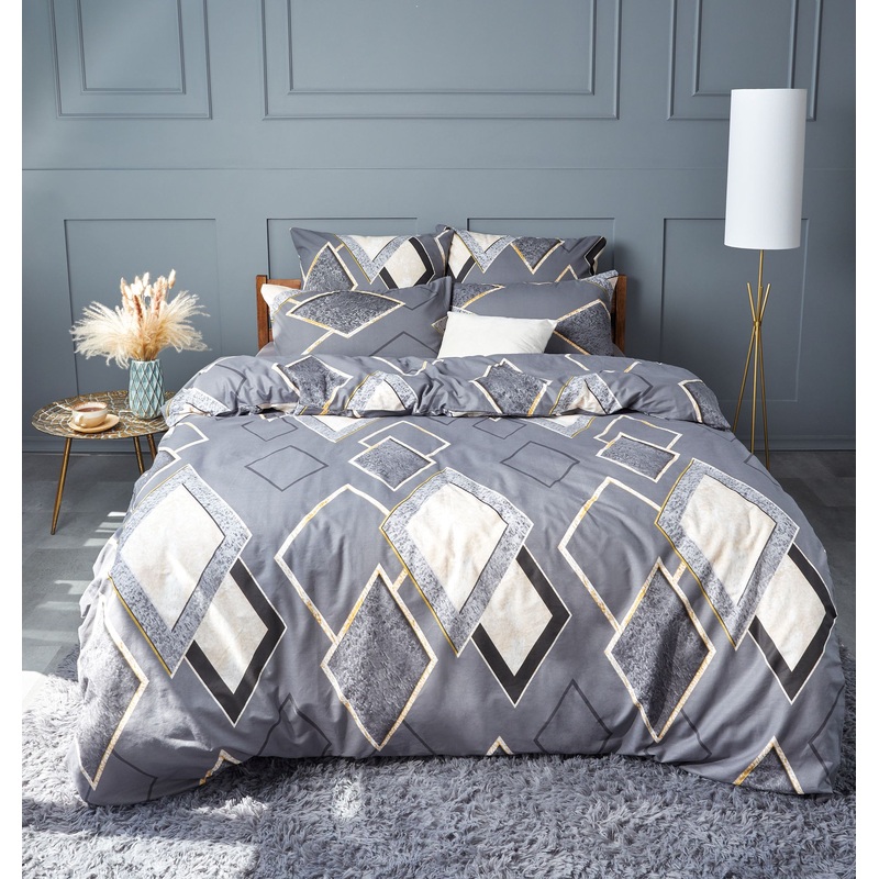 Изображение товара Комплект постельного белья Guten Morgen Rhomb 2-спальное поплин Россия