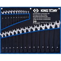 Набор ключей комбинированных King Tony 6-32 мм 26 предметов (12D26MRN)