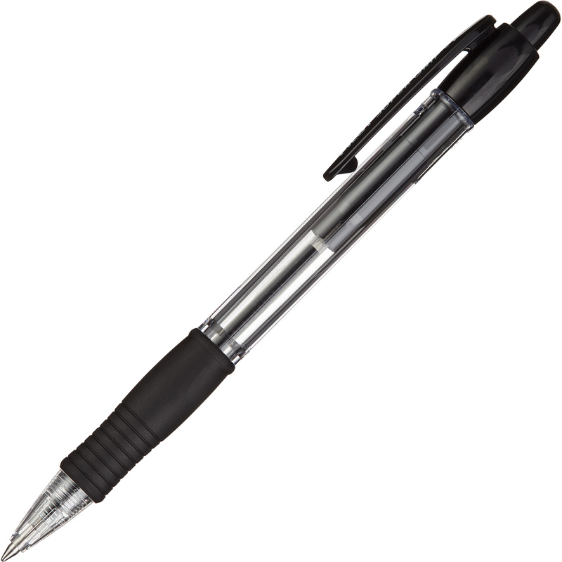Изображение товара Ручка шариковая автоматическая Pilot BPGP-10R-F черная 0.22 мм