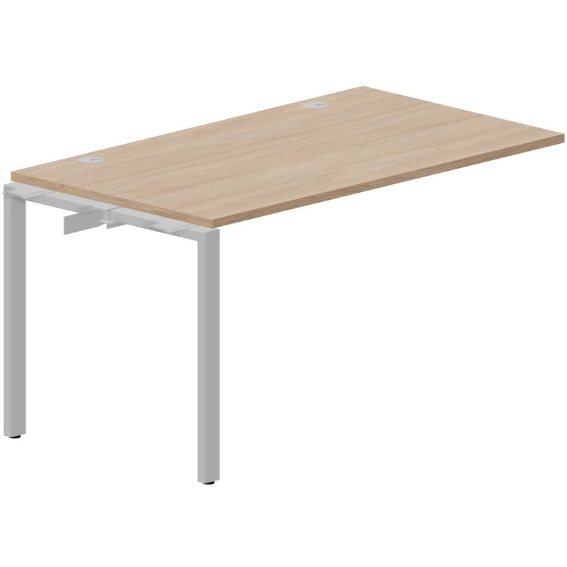 Изображение товара Стол-приставка Strike модели STNPG148OWAL светлый дуб для офиса и дома