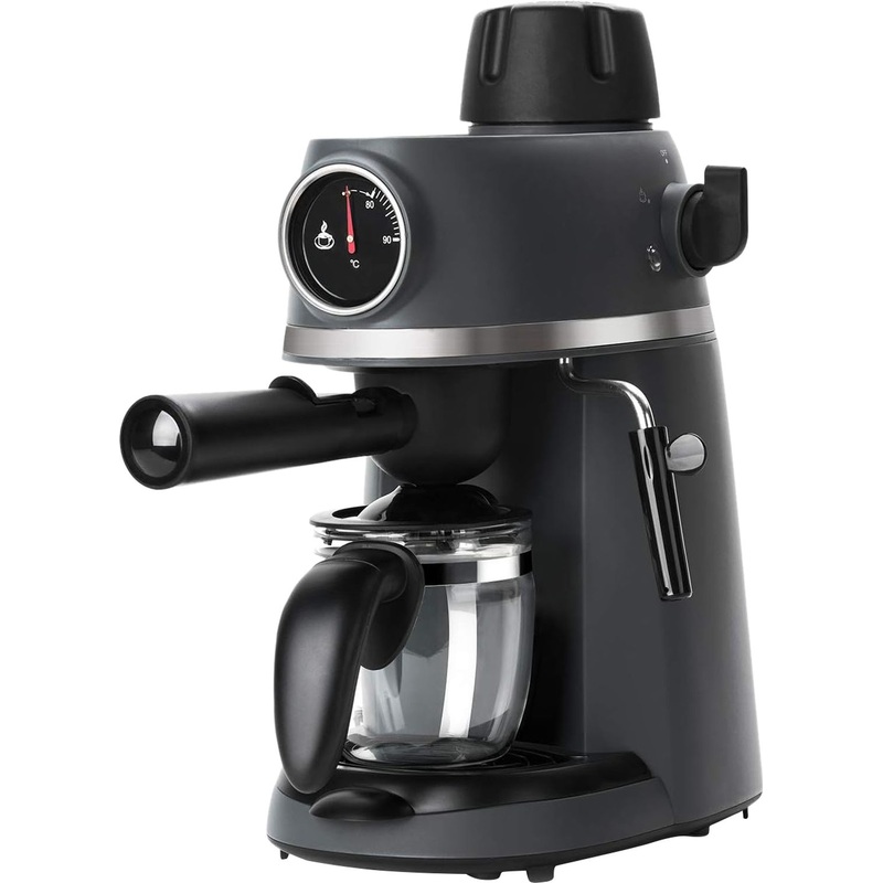 Изображение товара Кофеварка рожковая Black & Decker BXCO800E 800 Вт чёрная для молотого кофе