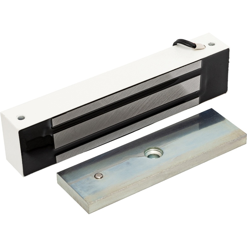 Изображение товара Электромагнитный замок AccordTec ML-295K 12В белый уличный и внутри помещений