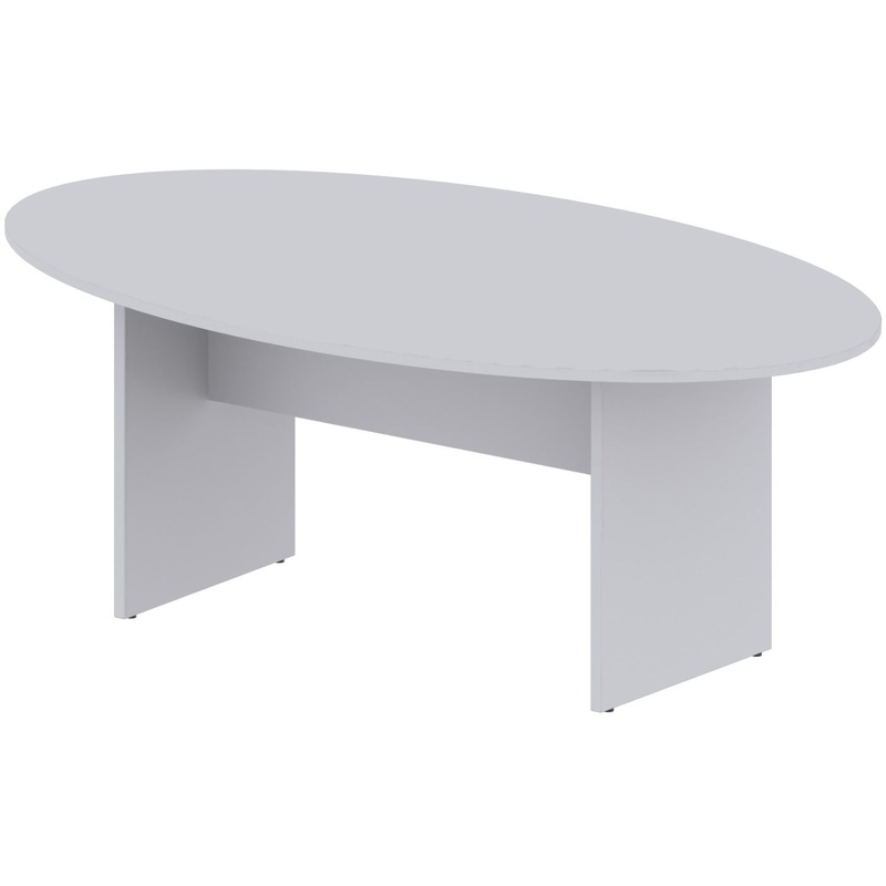 Изображение товара Стол для переговоров Комус Мебель Easy One серый 2000х1200х743 мм