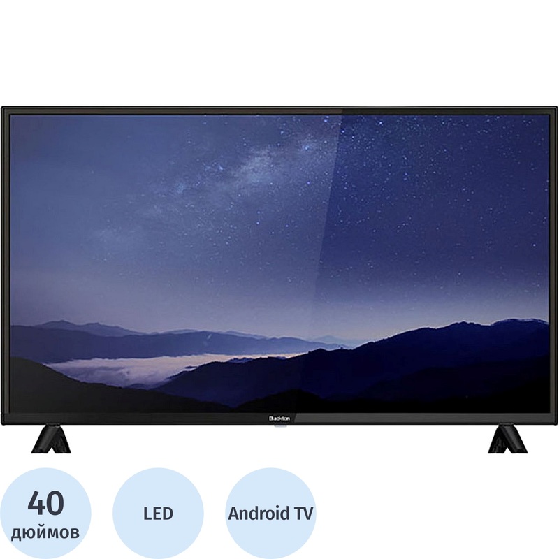 Изображение товара Телевизор 40 дюймов Blackton Bt 40S02B с Full HD и Smart TV