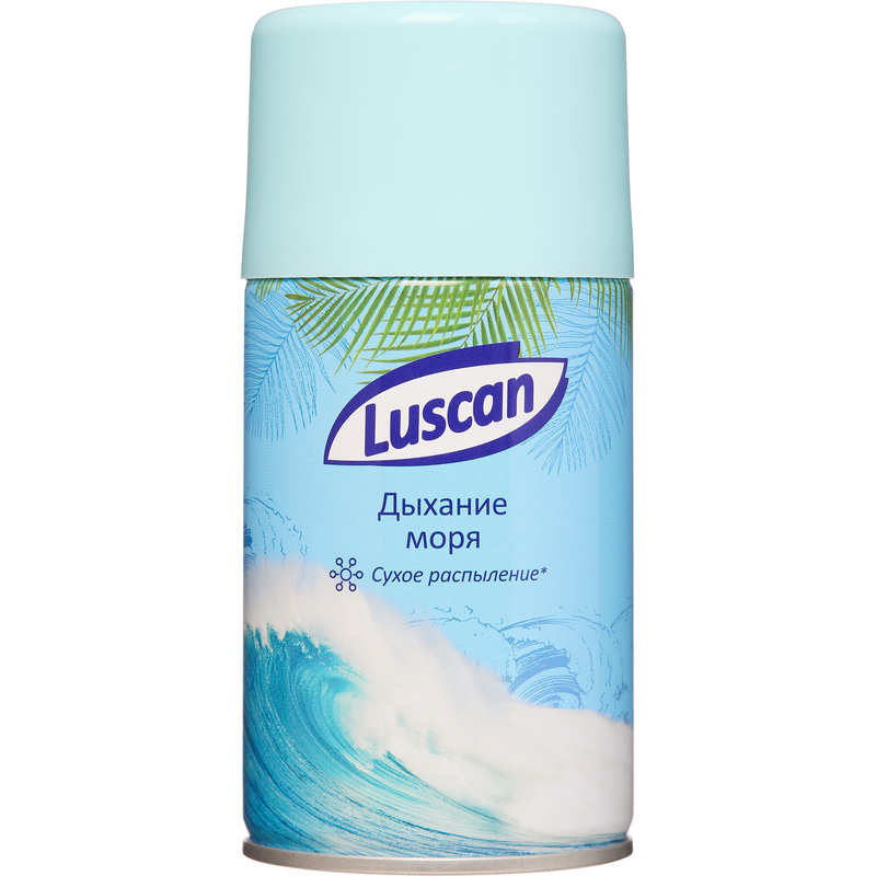Изображение товара Баллон сменный для автоматического освежителя Luscan Дыхание моря 250 мл