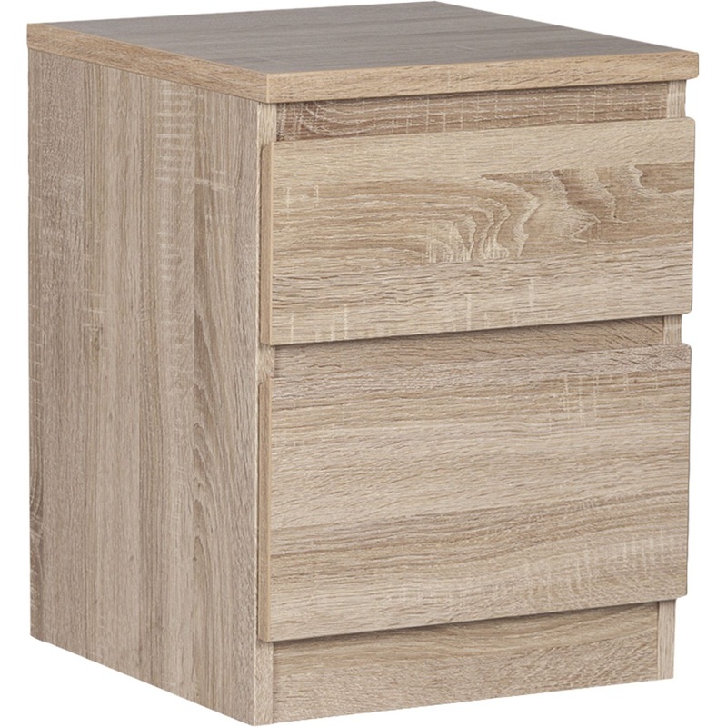 Изображение товара Тумба Кастор дуб сонома 2 ящика мебельная классика Беларусь