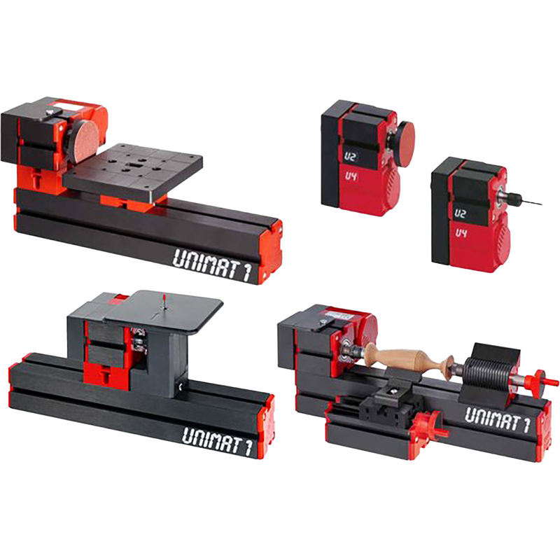 Изображение товара Конструктор модульных станков Unimat 1 Classic 6 в 1 (160141EDUR/44736)
