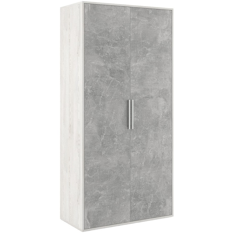 Изображение товара Гардероб B-tone BTN36150231 - сосна/светлый бетон 1917x935x450 мм