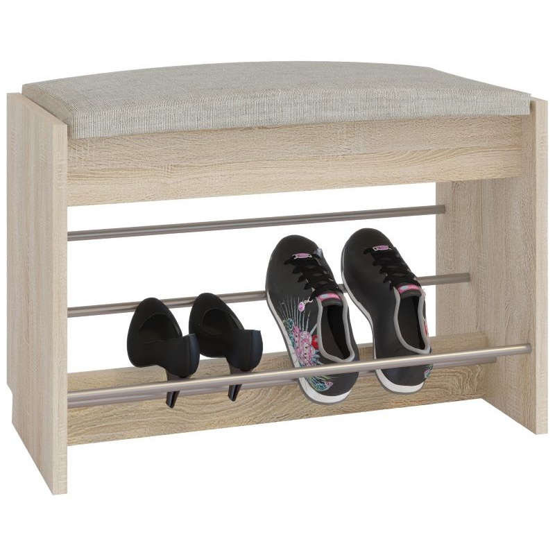 Изображение товара Обувница Сокол ТП-5 из ЛДСП с мягкой обивкой и полочками для обуви