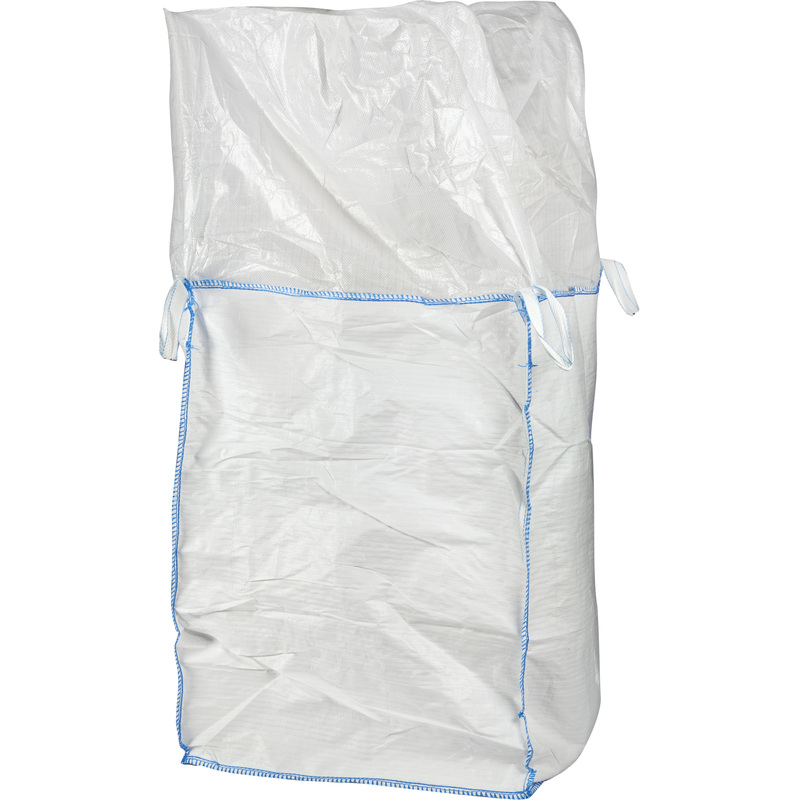 Изображение товара Мешок биг-бэг четырехстропный 95x95x180 см (верх юбка, дно клапан)