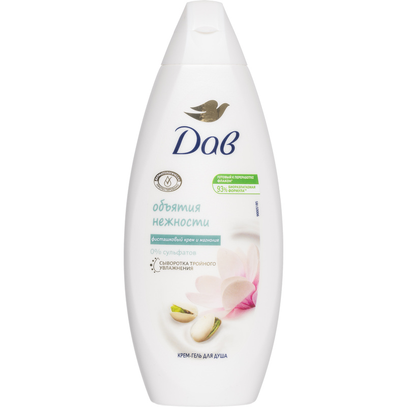 Изображение товара Крем-гель для душа Dove Фисташковый крем и магнолия 250 мл