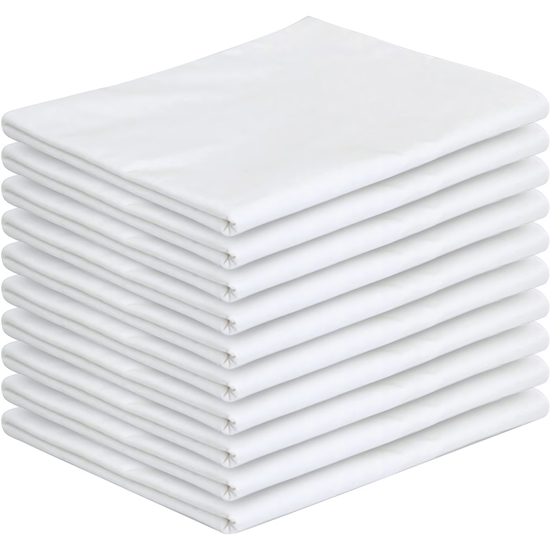 Изображение товара Простынь 220x240 см из бязи белая 145 г/кв.м комплект 10 штук