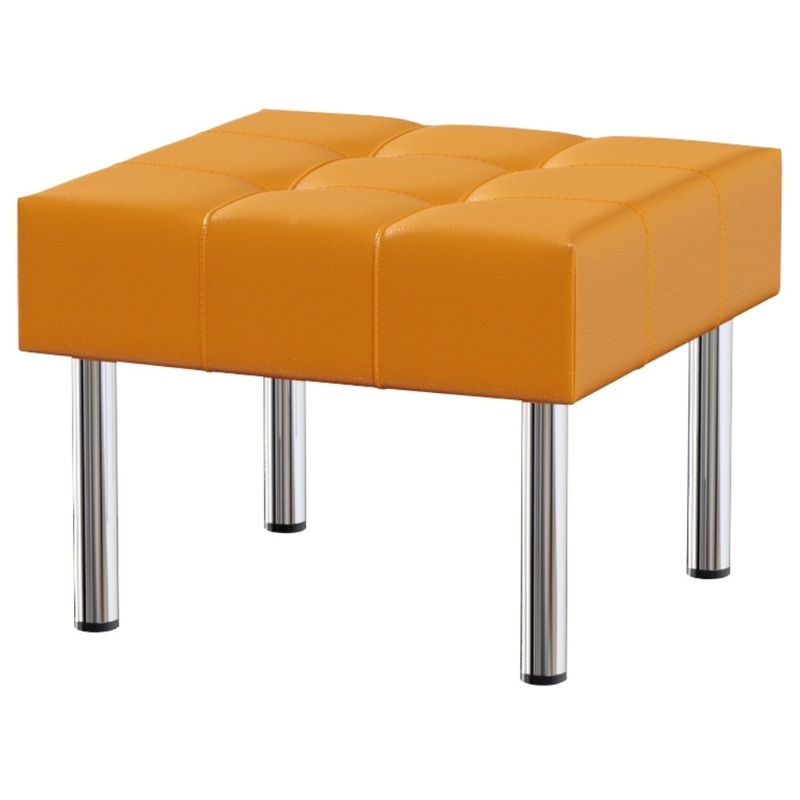 Изображение товара Банкетка Business Bu-p1 одноместный оранжевый из искусственной кожи