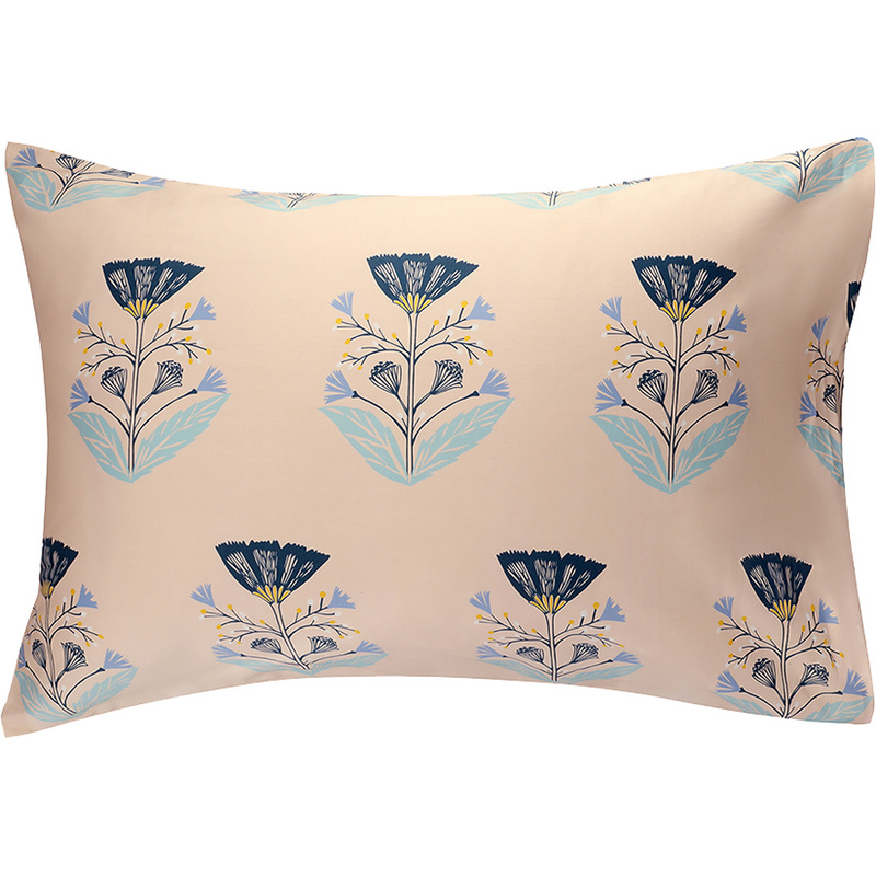 Изображение товара Наволочка Tkano Russian North 50x70 см хлопок бежевый набор 2 шт премиальный сатин